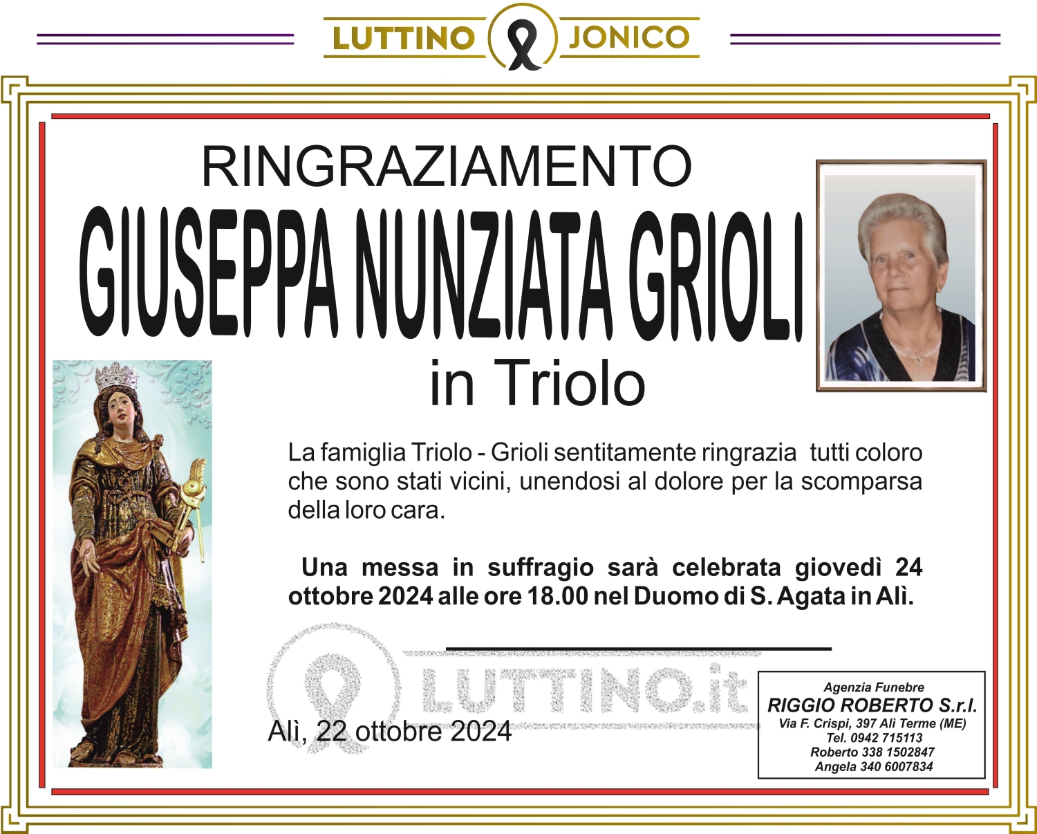 Giuseppa Nunziata Grioli